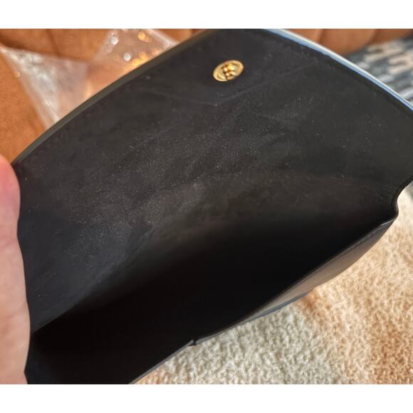 Khaite Envelope Clutch in Black Calfskin Leather Bag Made in Italy Authentic - Picture 5 of 9